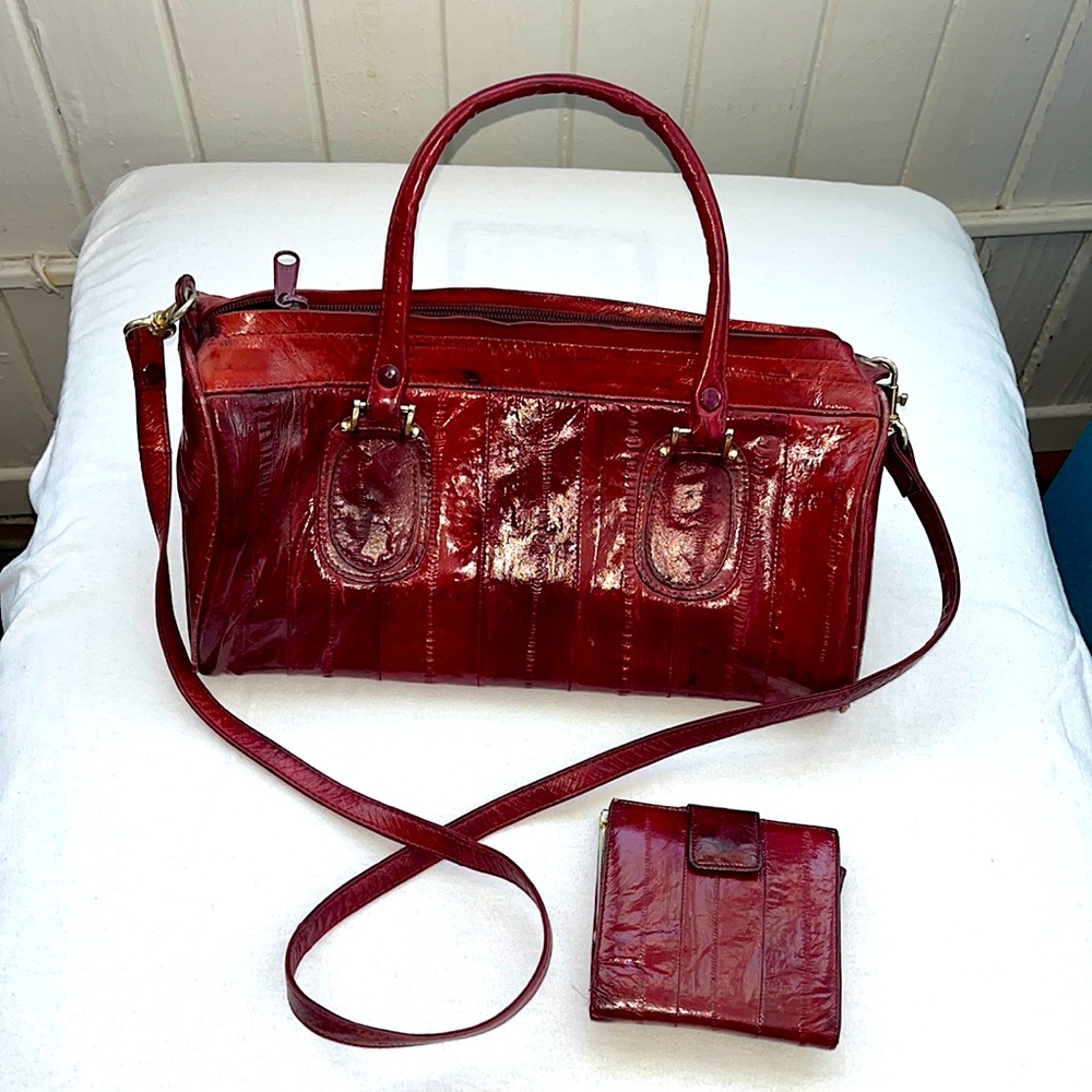 Vintage Eel skin purse